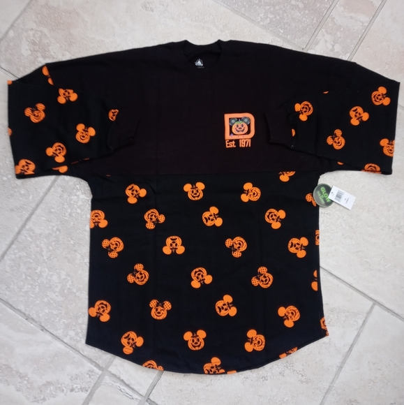 Women Size XS Disneyworld Halloween Spirit Jersey - Picture 1 of 3